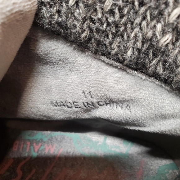 Gray Grey Blowfish Malibu comet ankle boots size 11 - Picture 8 of 9